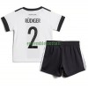 Maillot de Supporter Allemagne Antonio Rudiger 2 Domicile Coupe du Monde 2022 Pour Enfant